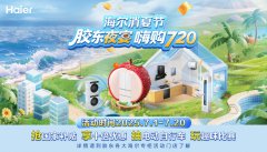 海尔消夏节“胶东夜宴·嗨购720”火热开启 五城联动掀起夏日家电狂欢 